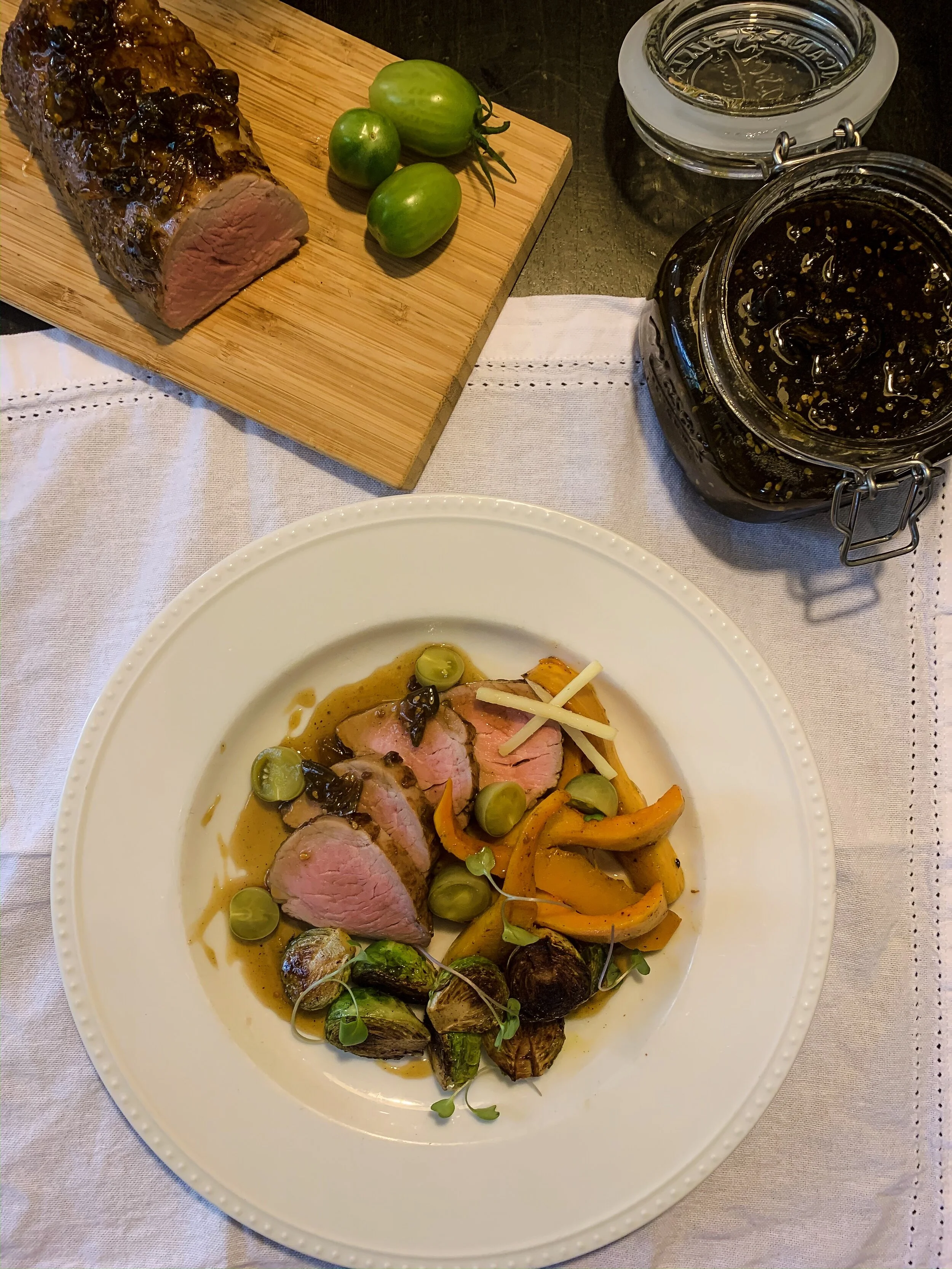 Green Tomato Glazed Pork Tenderloin — Edible Boston